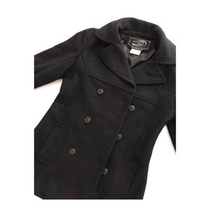 Weathervane Black Peacoat